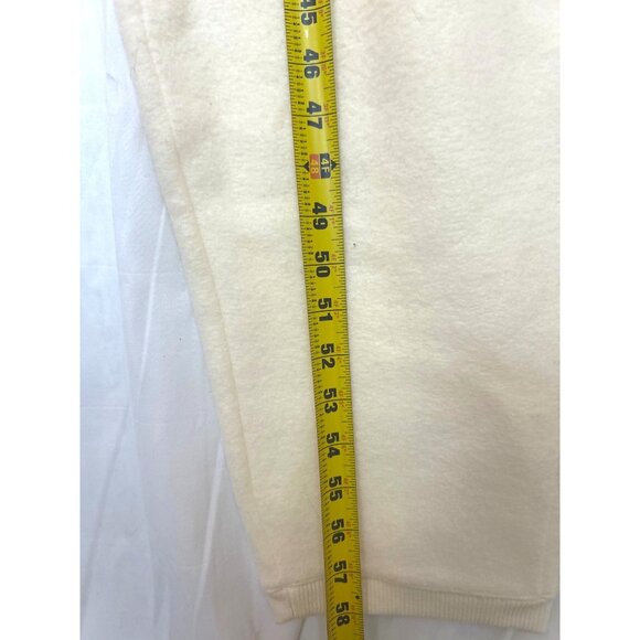NWT Vintage 90s Victoria’s Secret Cream Fleece Pajama One Piece L Cottagecore - Picture 10 of 12